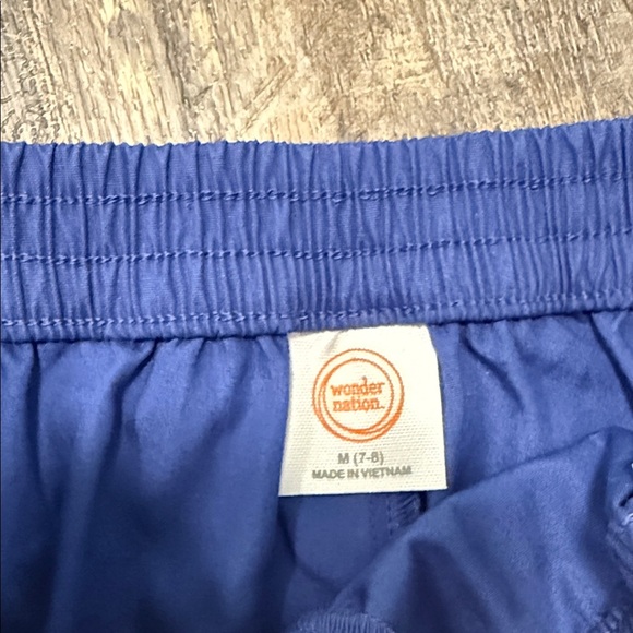 Wonder Nation Blue and Light Denim Kids Shorts Set - Picture 12 of 13